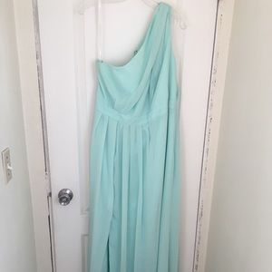 One shoulder Bridesmaids dress